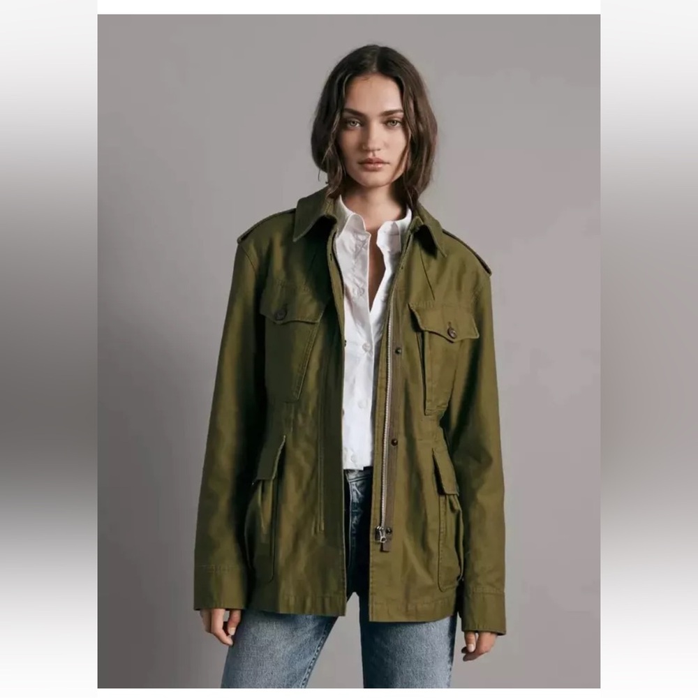 NWT Rag & Bone icons lorenz cotton military jacket